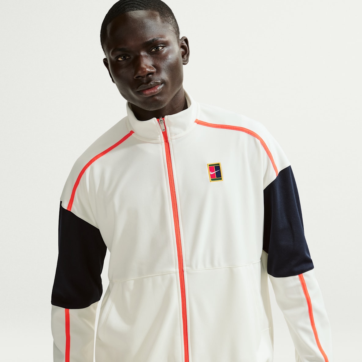White Dri-FIT Full Zip. Nike.com